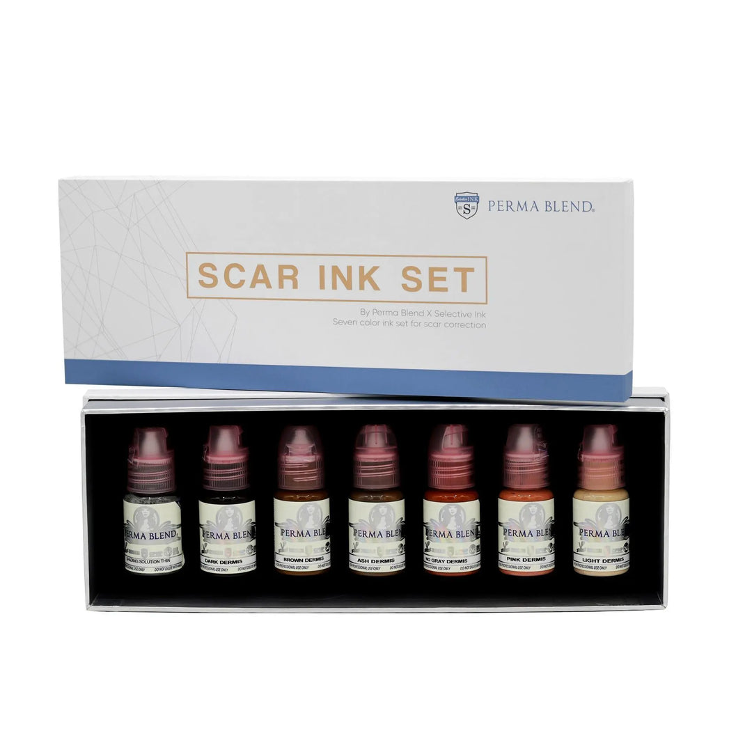 Perma Blend Scar Set - PMU Pigments - FYT Tattoo Supplies New York