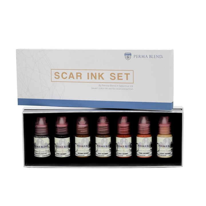 Perma Blend Scar Set - PMU Pigments - FYT Tattoo Supplies New York