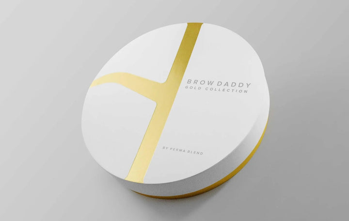 Perma Blend The Brow Daddy Gold Collection - PMU Pigments - FYT Tattoo Supplies New York
