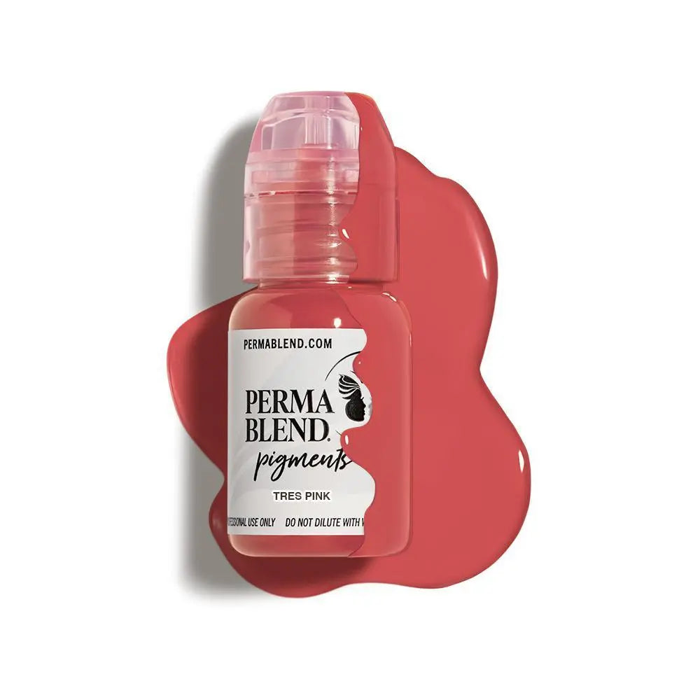 Perma Blend Tres Pink - PMU Pigments - FYT Tattoo Supplies New York