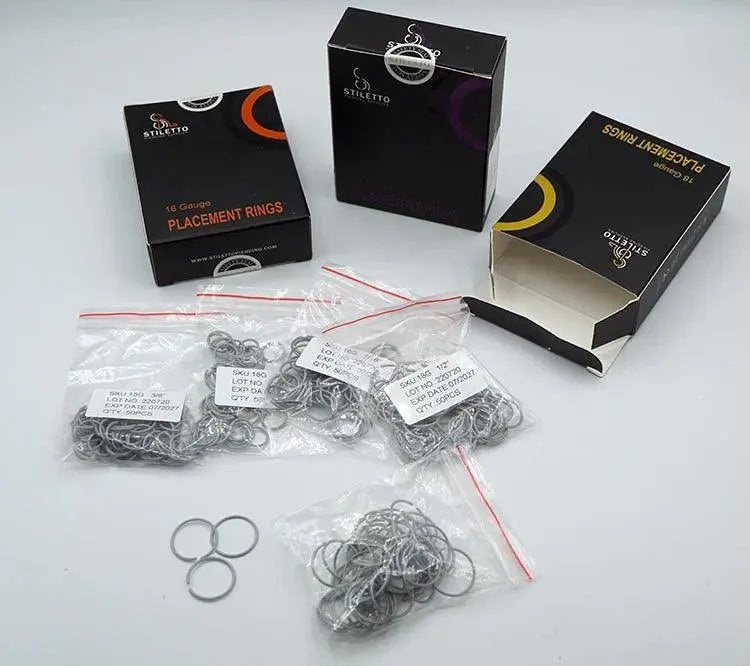 Placement Rings - Disposable Piercing Tools - FYT Tattoo Supplies New York