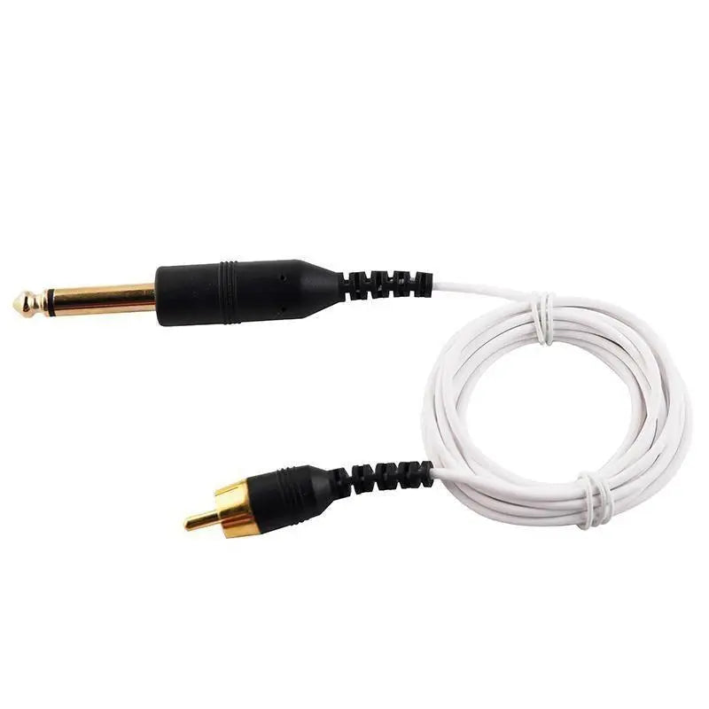 Premium Gold Plated RCA Cable - Power Supply & Accessory - FYT Tattoo Supplies New York