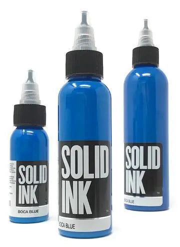 Solid Ink Boca Blue - Tattoo Ink - FYT Tattoo Supplies New York
