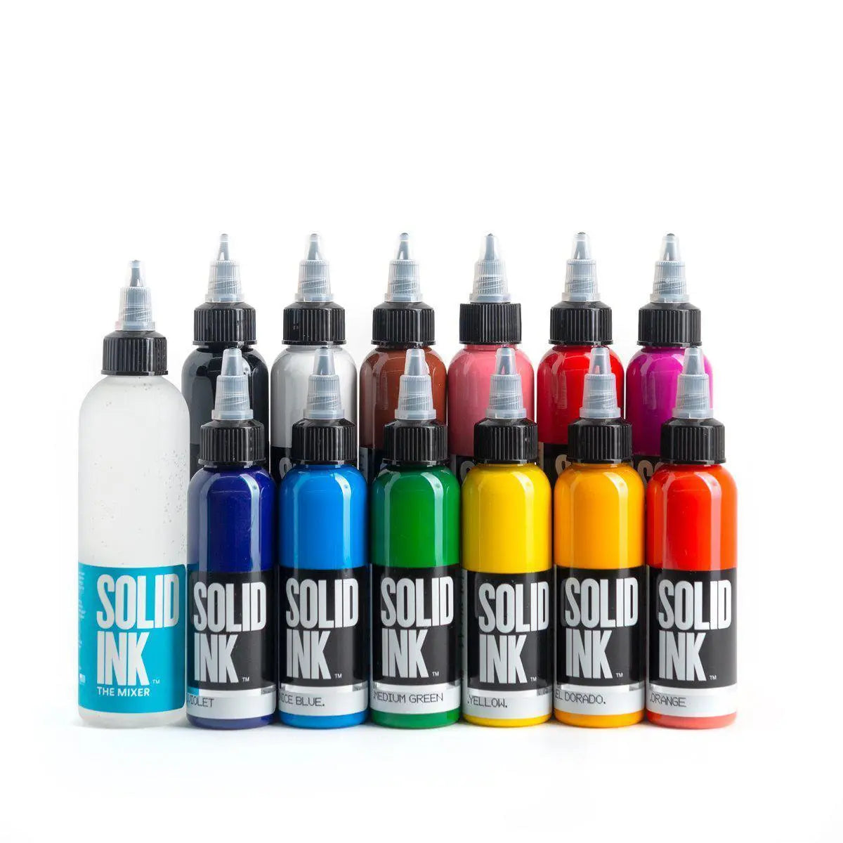 Solid ink Color Set - FYT Tattoo Supplies New York