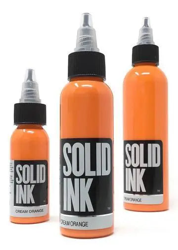 Trecoder Ink Orange Solid Ink Cream Orange - Tattoo Ink – FYT Tattoo Supplies New York