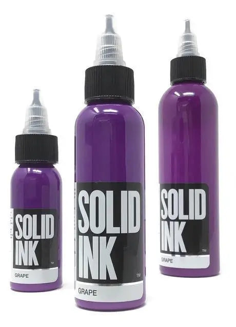 Solid Ink Grape - Tattoo Ink - FYT Tattoo Supplies New York