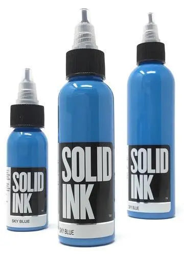 Solid Ink Sky Blue - Tattoo Ink - FYT Tattoo Supplies New York