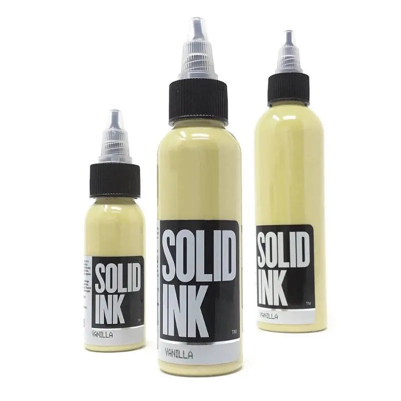 Solid Ink Vanilla - Tattoo Ink - FYT Tattoo Supplies New York