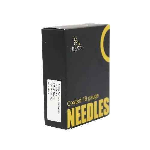 Stiletto Piercing Needles - 18G - Piercing Needles - FYT Tattoo Supplies New York